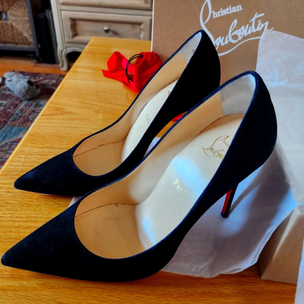 Suede croc Louboutin 120s